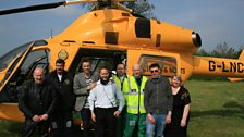 Richard meets the team at the East Midlands Ambulance Service