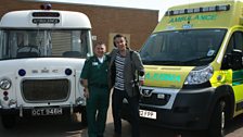 Richard meets the team at the East Midlands Ambulance Service