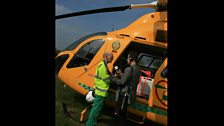 Richard meets the team at the East Midlands Ambulance Service