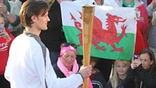 May 26, 2012: Matt Smith Carries the Olympic Torch