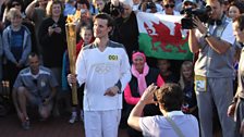 May 26, 2012: Matt Smith Carries the Olympic Torch