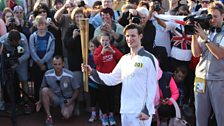 May 26, 2012: Matt Smith Carries the Olympic Torch