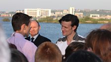 May 26, 2012: Matt Smith Carries the Olympic Torch