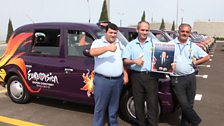 Baku taxi drivers