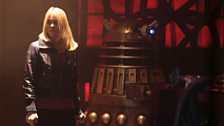 Rose and a Dalek