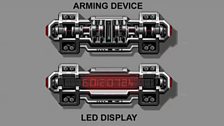 Arming device and LED display - Designer: Peter McKinstry