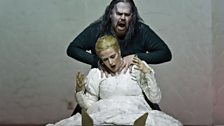 Camilla Nylund as Rusalka and Alan Held as Vodnik