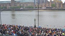 The view from the Mermaid Theatre by the Thames