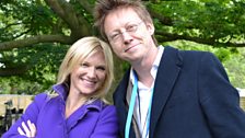 Jo Whiley and Simon Mayo