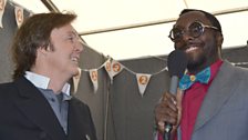 Sir Paul McCartney and Will.i.am