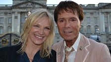 Jo Whiley and Sir Cliff Richard