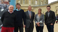 Panellists and host (from left to right)