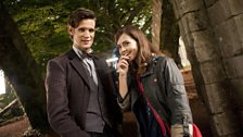 Matt Smith & Jenna-Louise Coleman on Location