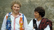 Colin Baker, the Sixth Doctor...