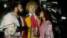 Colin Baker, the Sixth Doctor...