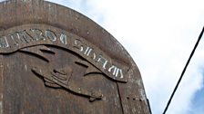 Wimbotsham village sign