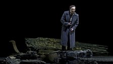 Christian Gerhaher as Wolfram von Eschinbach © The Royal Opera / Clive Barda