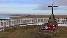 Tony Livesey in the Falklands