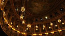 Inside the opera house at Versailles