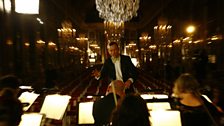 Christophe Rousset in the Hall of Mirrors at Versailles