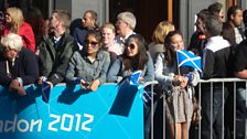 The public on the Royal Mile