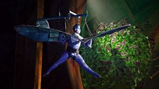 Tom Sapsford as Blue Dragonfly - Photo: Johan Persson/Royal Opera