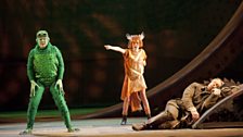 Frog, Young Vixen and Forester - Photo: Johan Persson/Royal Opera