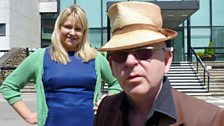 Alan McGee with Bethan