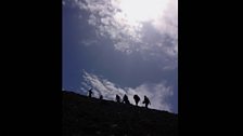 Climbing Vesuvius