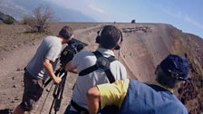 Ian on Vesuvius