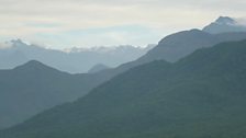 The Sierra Nevada mountain range