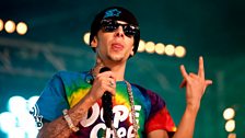 Dappy rocks the 1Xtra Stage