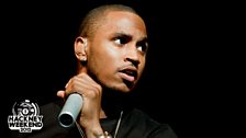 Trey Songz at Radio 1's Hackney Weekend 2012