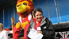 Leo the Lion at Hunstanton Carnival