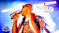 Flo Rida at Radio 1's Hackney Weekend 2012