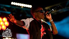 Tinchy at Radio 1's Hackney Weekend 2012