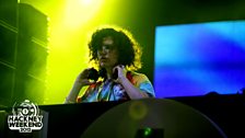 Annie Mac at Radio 1's Hackney Weekend 2012