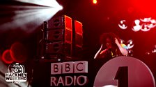 Annie Mac at Radio 1's Hackney Weekend 2012