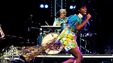 Santigold at Radio 1's Hackney Weekend 2012