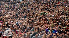 Crowd at Hackney Weekend 2012