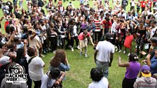 Crowd at Hackney Weekend 2012