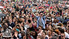 Crowd at Hackney Weekend 2012