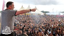 Chris Moyles at Hackney Weekend 2012