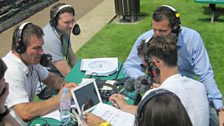 Richard Bacon live from the roof at Wimbledon