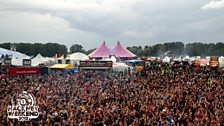 Audience at Hackney Weekend 2012