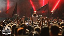 Audience at Hackney Weekend 2012