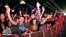 Audience at Hackney Weekend 2012