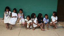 Arhuaco Indian school children