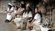 Arhuaco Indians in the Sierra Nevada north east Colombia