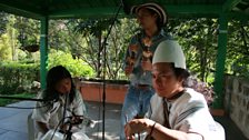 Recording the Arhuaco Indians in Pinchi